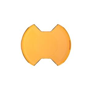 KC Hilites - KC HiLiTES SlimLite 6in Light Shield - Spread Beam - Amber | 5122 - Image 2
