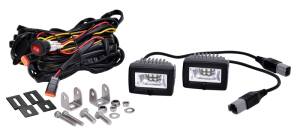 KC Hilites - KC HiLiTES C-Series C2 LED 2in. Backup Area Flood Light 20w (Pair Pack System) - Black | 519 - Image 18
