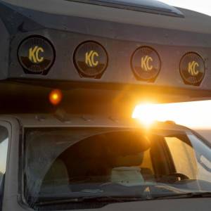 KC Hilites - KC HiLiTES SlimLite 8in. LED Light Cover (Cover Only) - Black | 5206 - Image 3