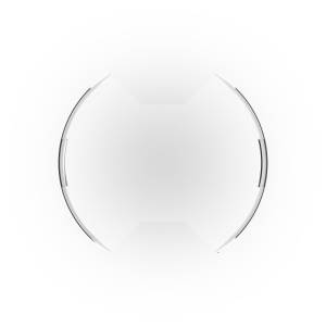 KC Hilites - KC HiLiTES SlimLite 8in. LED Light Shield (Shield Only) - Clear | 5207 - Image 1