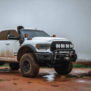 KC Hilites - KC HiLiTES SlimLite 8in. LED Light Shield (Shield Only) - Clear | 5207 - Image 2