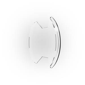 KC Hilites - KC HiLiTES SlimLite 8in. LED Light Shield (Shield Only) - Clear | 5207 - Image 9