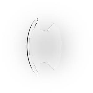 KC Hilites - KC HiLiTES SlimLite 8in. LED Light Shield (Shield Only) - Clear | 5207 - Image 11