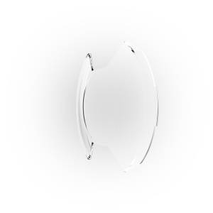 KC Hilites - KC HiLiTES SlimLite 8in. LED Light Shield (Shield Only) - Clear | 5207 - Image 13
