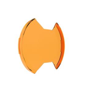 KC Hilites - KC HiLiTES SlimLite 8in. LED Light Shield (Shield Only) - Amber | 5208 - Image 7