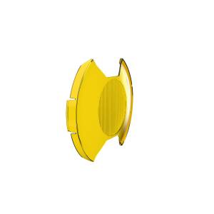 KC Hilites - KC HiLiTES SlimLite 8in. LED Light Shield SAE Driving (Shield Only) - Selective Yellow | 5210 - Image 6