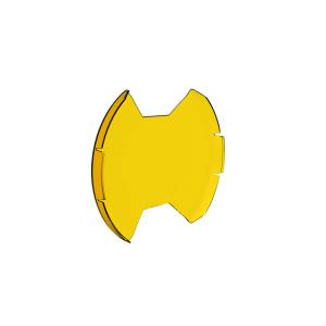 KC Hilites - KC HiLiTES SlimLite 8in. LED Light Shield SAE Driving (Shield Only) - Selective Yellow | 5210 - Image 9