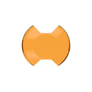 KC Hilites - KC HiLiTES SlimLite 8in. LED Light Shield Driving (Shield Only) - Amber | 5211 - Image 1