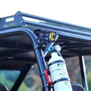 KC Hilites - KC HiLiTES FLEX ERA 1 Single Light Cover ONLY (Black/Yellow KC Logo) | 5328 - Image 2