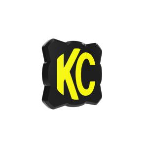 KC Hilites - KC HiLiTES FLEX ERA 1 Single Light Cover ONLY (Black/Yellow KC Logo) | 5328 - Image 5