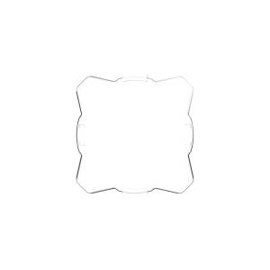 KC Hilites - KC HiLiTES FLEX ERA 1 Single Light Shield ONLY (Clear) | 5329 - Image 1