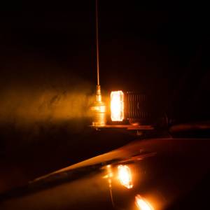 KC Hilites - KC HiLiTES FLEX ERA 1 Single Light Shield ONLY (Amber) | 5330 - Image 3