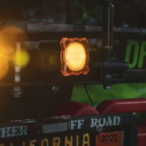 KC Hilites - KC HiLiTES FLEX ERA 1 Single Light Shield ONLY (Amber) | 5330 - Image 7