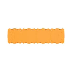 KC Hilites - KC HiLiTES FLEX ERA LED Light Bar 10in. Light Shield - Amber (SHIELD ONLY) | 5333 - Image 1