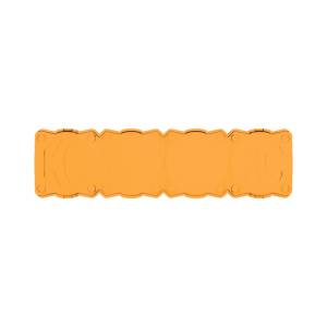 KC Hilites - KC HiLiTES FLEX ERA LED Light Bar 10in. Light Shield - Amber (SHIELD ONLY) | 5333 - Image 2