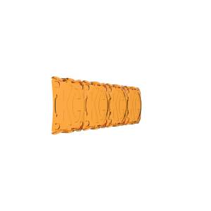 KC Hilites - KC HiLiTES FLEX ERA LED Light Bar 10in. Light Shield - Amber (SHIELD ONLY) | 5333 - Image 8
