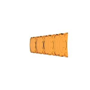 KC Hilites - KC HiLiTES FLEX ERA LED Light Bar 10in. Light Shield - Amber (SHIELD ONLY) | 5333 - Image 15
