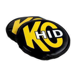 KC Hilites - KC HiLiTES 8in. Round Soft Cover HID (Pair) - Black w/Yellow Brushed KC Logo | 5818 - Image 11