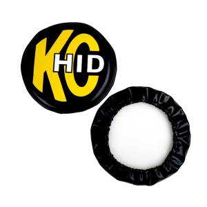 KC Hilites - KC HiLiTES 8in. Round Soft Cover HID (Pair) - Black w/Yellow Brushed KC Logo | 5818 - Image 12