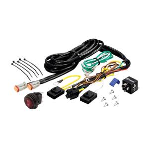 KC Hilites - KC HiLiTES Wiring Harness w/40 AMP Relay & LED Rocker Switch (Up to 2 - 130w Lights) | 6315 - Image 1