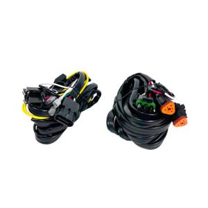 KC HiLiTES SlimLite 8in. LED Wiring Harness w/Switch | 6321