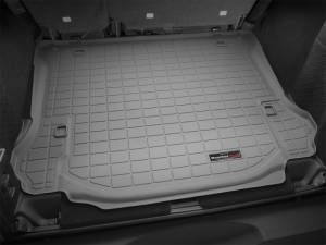 WeatherTech 11+ Jeep Wrangler Unlimited Cargo Liners - Grey | 42518 - Image 5