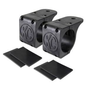 KC Hilites - KC HiLiTES Universal Tube Clamp Light Mount Bracket Set / 1.75in. to 2in. Bar (Pair) | 73071 - Image 4