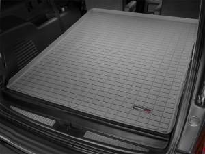 WeatherTech 2015+ Chevrolet Suburban / Cadillac Escalade ESV (Behind 2nd Row) Cargo Liners - Grey | 42677 - Image 5