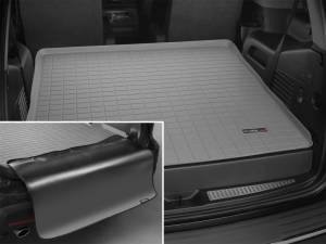 WeatherTech - WeatherTech 15+ Cadillac Escalade Cargo Liner w/ Bumper Protector - Grey | 42710SK - Image 3