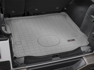 WeatherTech - WeatherTech 15-16 Jeep Wrangler Unlimited Cargo Liners - Grey | 42745 - Image 5