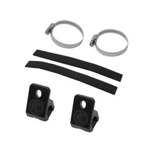 KC Hilites - KC HiLiTES Universal 40 Deg. A-Pillar Tube Clamp Light Mount (1.5-2in. Diameter Bars) - Pair | 7326 - Image 2