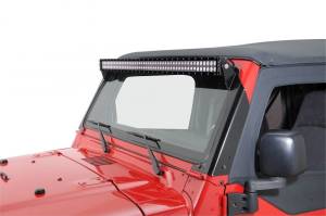 KC Hilites - KC HiLiTES 97-06 Jeep TJ Overhead Mount Bracket Set for 50in. C-Series/Gravity Pro6 LED Light Bars | 7340 - Image 5