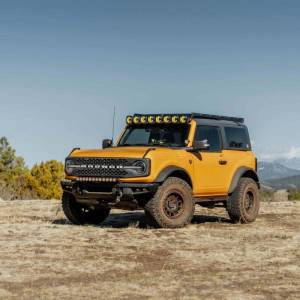 KC HiLiTES 21-24 Ford Bronco Front Bumper Light Bar Mount (For 30in FLEX ERA LED Light Bar) | 7352 - Image 7