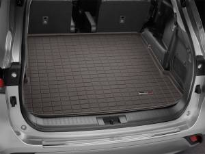 WeatherTech - WeatherTech 2020+ Toyota Highlander Cargo Liners - Cocoa | 431349 - Image 2