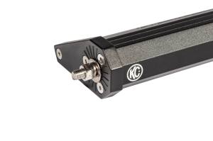 KC Hilites - KC HiLiTES Universal 50in. Overhead Xross Bar Light Mount (Bar Only/Req. Mount Brackets) - Black | 7418 - Image 8