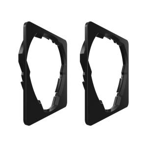 KC Hilites - KC HiLiTES Square Universal Shrouds for Flex Era 3 Lights (Pair) | 7469 - Image 4