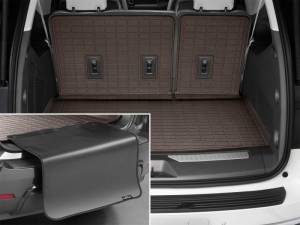 WeatherTech - WeatherTech 21-23 GMC Yukon XL / Yukon Denali XL Seatback Cargo Liner HP w/Bumper Protector - Cocoa | 431466IMSK - Image 2