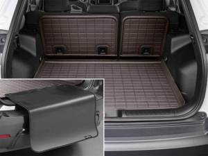 WeatherTech 19-22 Jeep Cherokee (Crgo FL on High) Seatback Cargo Liner HP w/Bumper Protector - Cocoa | 431511IMSK - Image 2