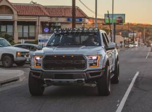 KC Hilites - KC HiLiTES 17-18 Ford Raptor 57in. Pro6 Gravity LED 9-Light 180w Combo Beam Overhead Light Bar Sys | 91333 - Image 23