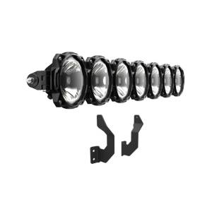 KC HiLiTES 2017+ Ford Super Duty Gravity LED Pro6 7-Light Bar Kit - Front Bumper | 91346 - Image 17