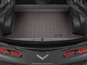 WeatherTech - WeatherTech 14-19 Chevrolet Corvette Cargo Liners - Cocoa | 43673 - Image 4