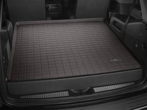 WeatherTech - WeatherTech 2015+ Cadillac Escalade Cargo Liners - Cocoa | 43710 - Image 4