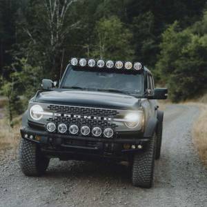 KC HiLiTES 2021+ Ford Bronco FLEX ERA 3 Dual Mode SAE Fog Light Pocket Kit | 97168 - Image 3