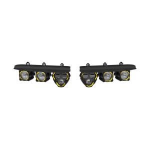 KC HiLiTES 2021+ Ford Bronco FLEX ERA 3 Dual Mode SAE Fog Light Pocket Kit | 97168 - Image 14