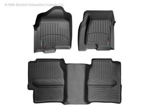 WeatherTech - FloorMat WeatherTech 99-06 Chevrolet Silverado Front and Rear Floorliners - Black | 440031-440622 - Image 3