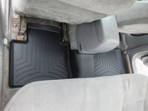 WeatherTech 02-06 Toyota Camry Rear FloorLiner - Black (Vehicles w/Power Passenger 1st Row Seat) | 440513 - Image 10