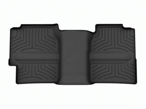WeatherTech 99-06 Chevrolet Silverado 1500 Ext. Cab (w/Carpeted Floor) Rear FloorLiner HP - Black | 440622IM - Image 1