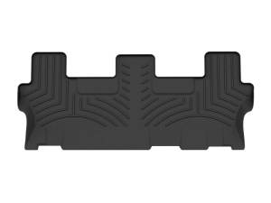 WeatherTech - WeatherTech 2012+ Toyota Sequoia Rear FloorLiner HP - Black (Bench 2nd Row) | 440936IM - Image 1