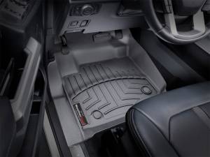WeatherTech - WeatherTech 2017 Ford Super Duty (Super Cab / Crew Cab) Front FloorLiners - Black | 4410121 - Image 9