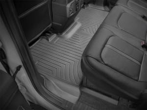 WeatherTech 2017+ Ford F-250/F-350/F-450/F-550 Crew Cab Rear FloorLiner - Black | 4410122 - Image 8